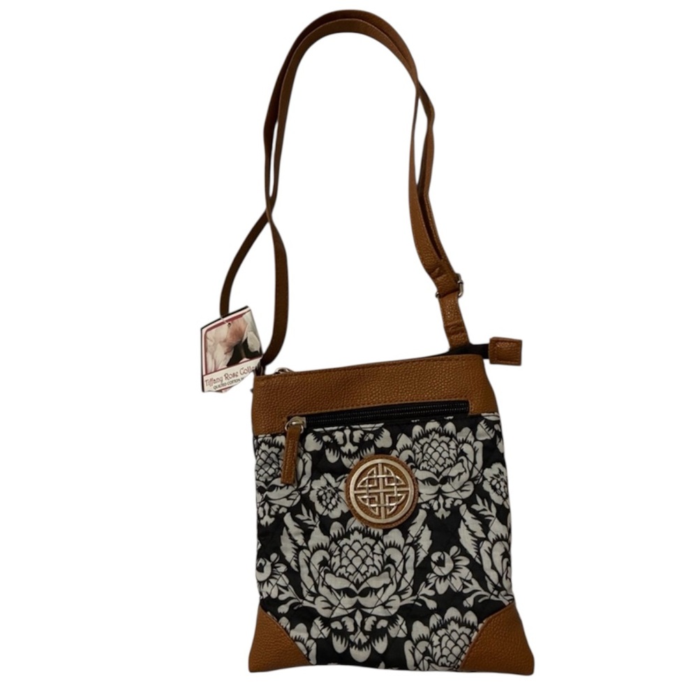 Stone Mountain Purse Quilted Medallion Crossbody Tiffany Rose Collection NWT